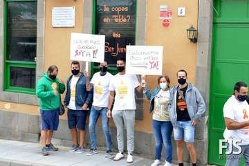 Trabajadores del Paco Artiles se concentran en San Juan y el Pacto de Telde se plantea volver a licitar su gestión/Francisco Javier Santana.